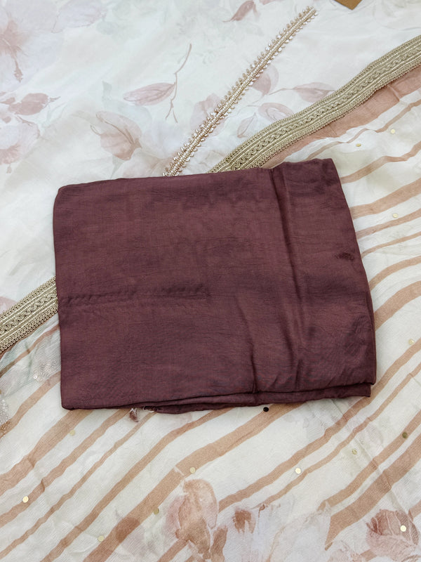 ✨ Crepe Hand-Detailed Unstitched Suit ✨