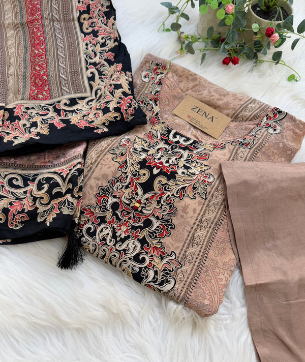 ✨ Pure Crepe Pakistani Suit ✨