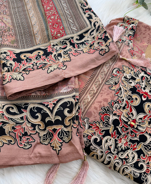✨ Pure Crepe Pakistani Suit ✨