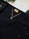 ✨ Mul Chanderi Hand Detailed Unstitched Suit ✨