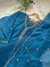 ✨ Premium Mul Chanderi Handwork A-Line Kurti Set ✨