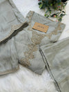 Tissue Silk Handwork Partywear Suit