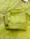 Tissue Silk Handwork Partywear Suit