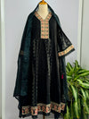Noor – Cotton Hacoba Mirror Work Anarkali Suit