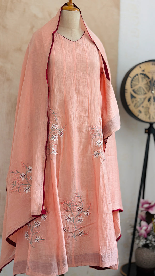 ✨ Imported Crushed Rayon Anarkali Set ✨