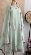 ✨ Imported Crushed Rayon Anarkali Set ✨