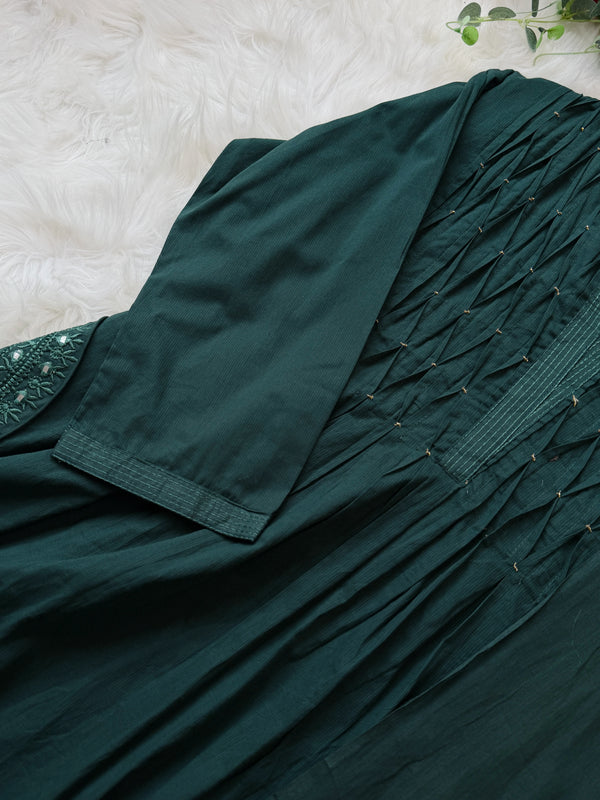 ✨ Pure Cotton Anarkali Set ✨