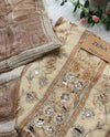 ✨ Pure Crepe Handwork Unstitched Suit ✨