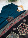✨ Pure Cotton Mirror Work Kurti Set ✨