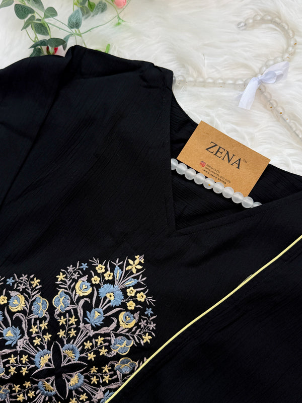 ✨ Imported Crushed Rayon Kurti Set ✨