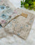 Unstitched Tissue Silk Party Wear Suit with Organza Dupatta