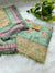 Pure Muslin Digital Printed Suit with Pure Chinnon Digital Printed Organza Border Dupatta