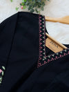 ✨ Pure Cotton V-Neck Embroidered Kurti Set ✨