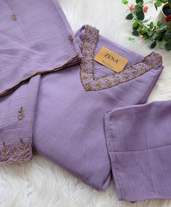 ✨ Handwork Party Wear Kurti Set ✨