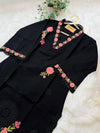 ✨ Pure Cotton Embroidered Kurti Set ✨