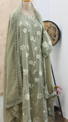 ✨ Mul Chanderi Embroidered Kurti Set ✨