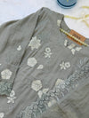 ✨ Mul Chanderi Embroidered Kurti Set ✨