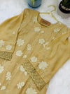 ✨ Mul Chanderi Embroidered Kurti Set ✨