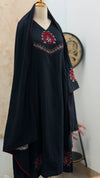 ✨ Imported Crushed Ready-to-Wear Embroidered Anarkali Set ✨