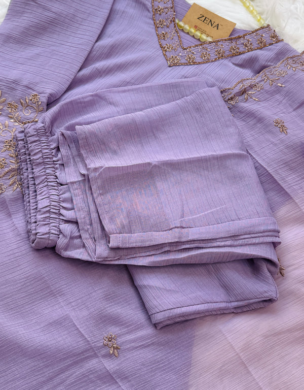 ✨ Handwork Party Wear Kurti Set ✨