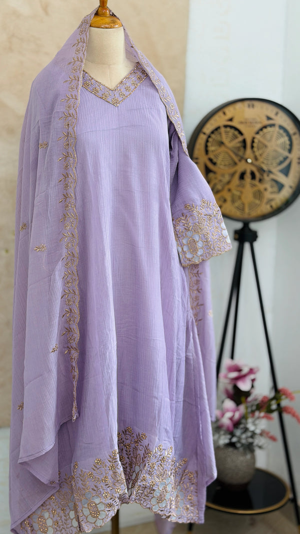 ✨ Handwork Party Wear Kurti Set ✨