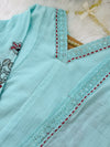 ✨ Mul Cotton Embroidered Kurti Set ✨