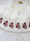 ✨ Glass Chanderi Handwork Anarkali Set for Women ✨