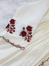 ✨ Glass Chanderi Handwork Anarkali Set for Women ✨