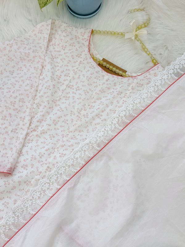 ✨ Linen Anarkali Set✨