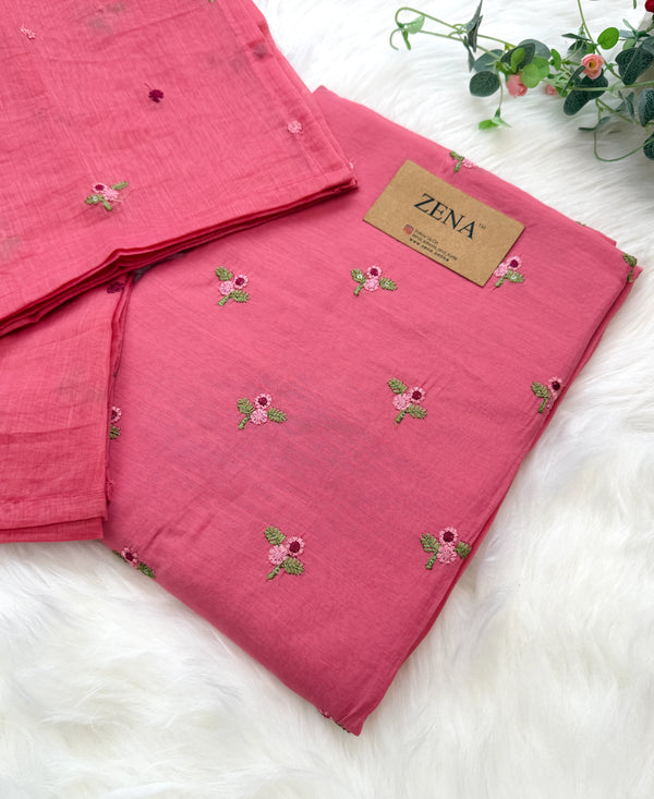 ✨ Malai Chanderi Unstitched Suit ✨