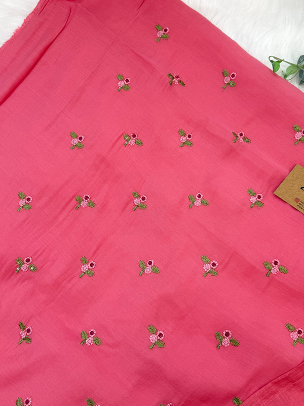 ✨ Malai Chanderi Unstitched Suit ✨