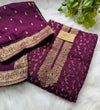 Unstitched Cotton Jacquard Partywear Suit – Comfort Meets Festive Elegance