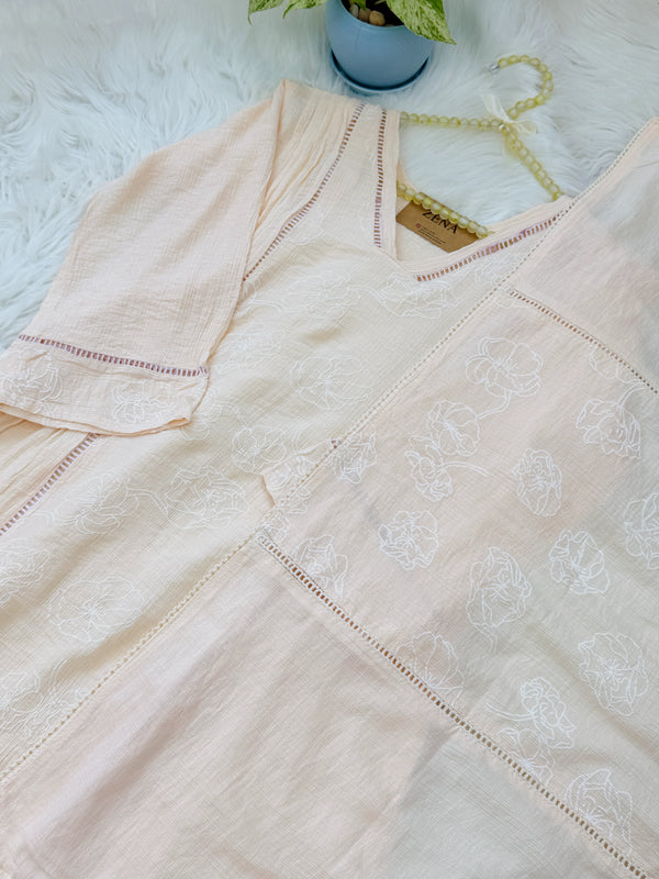 Imported Crush Rayon Anarkali Set