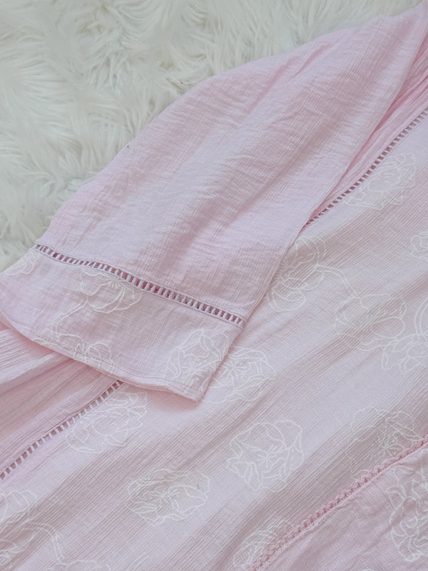 Imported Crush Rayon Anarkali Set