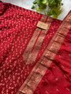 Unstitched Cotton Jacquard Partywear Suit – Comfort Meets Festive Elegance