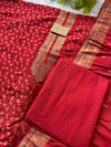 Unstitched Cotton Jacquard Partywear Suit – Comfort Meets Festive Elegance