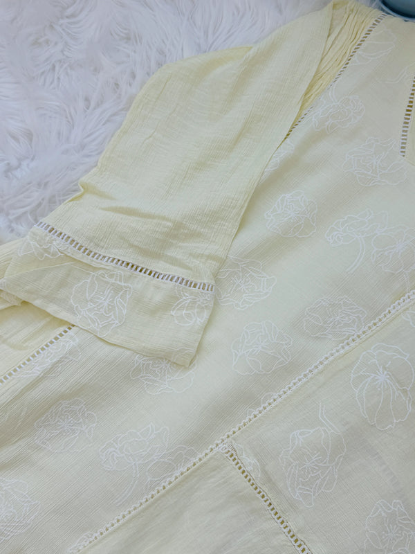 Imported Crush Rayon Anarkali Set