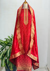 Unstitched Cotton Jacquard Partywear Suit – Comfort Meets Festive Elegance