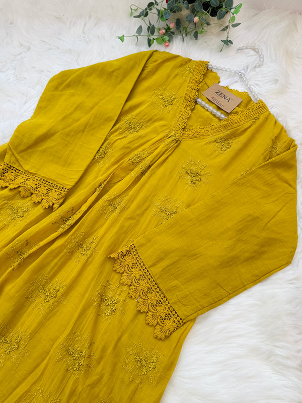 ✨ Mul Cotton Anarkali Set ✨