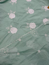 Mul Chanderi Hand Detailed Unstitched Suit