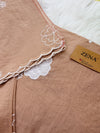 Mul Chanderi Hand Detailed Unstitched Suit