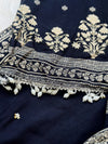 PURE CREPE HAND WORK KURTI SET