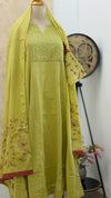 ✨ Pure Cotton A-Line Kurti Set