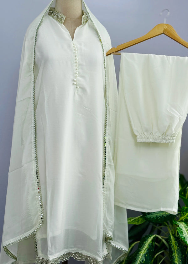 Premium Ready-to-Wear Organza Suit