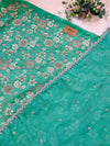 ✨ Premium Cosmo Tissue Silk Handwork Unstitched Suit ✨
