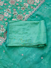 ✨ Premium Cosmo Tissue Silk Handwork Unstitched Suit ✨