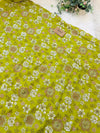 ✨ Premium Cosmo Tissue Silk Handwork Unstitched Suit ✨