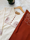 ✨ Imported Crushed Rayon Ready-to-Wear Embroidered Anarkali Set ✨