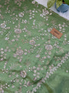 ✨ Pure Tissue Silk Handwork Unstitched Suit