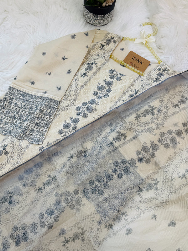 ✨ Tissue Shimmer Pakistani Ready-to-Wear Suit ✨